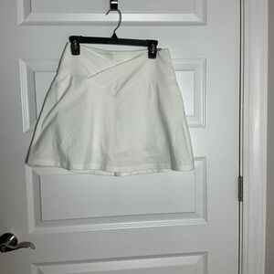 PINK Victoria's Secret High Waist White Skort Large
